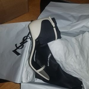 Saint Laurent Opyum Sandal (White)